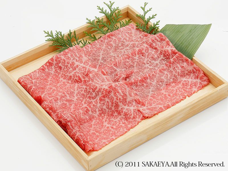 冷蔵】近江牛超吟撰霜降り赤身すきやき用【1,500円/100g】 | 牛肉通販
